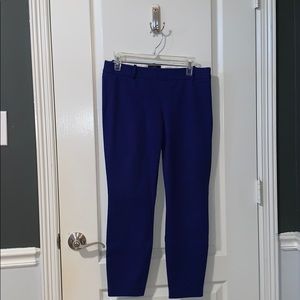Navy blue J. Crew Minnie pants.